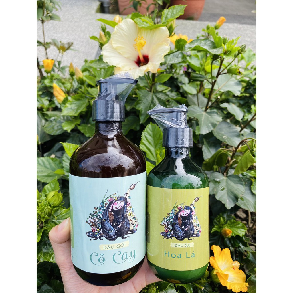 Dầu gội bưởi rừng Mộc Nhan dưỡng tóc suôn mượt 500ml