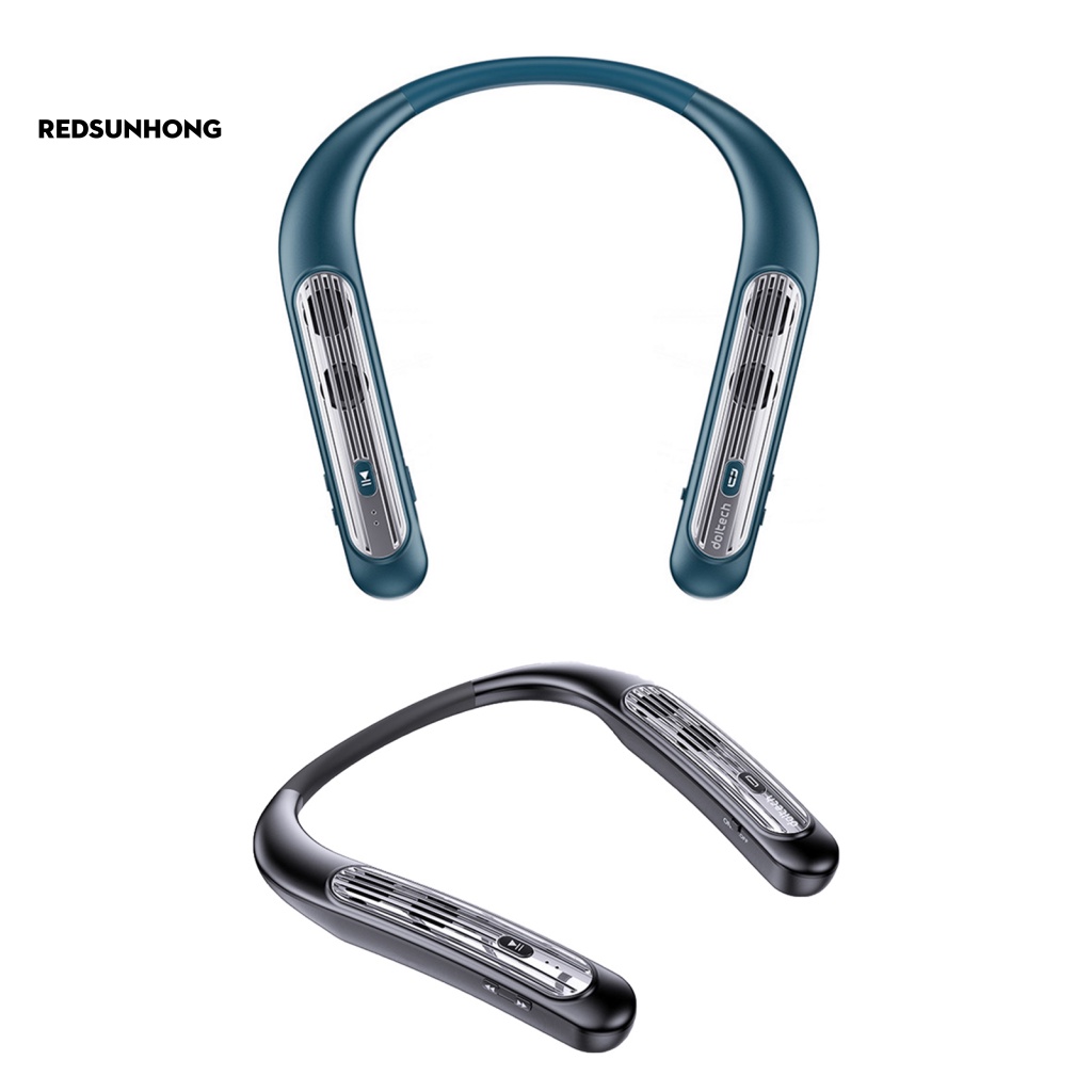 Loa Bluetooth 5.0 RSH.z IPX5 Chống Thấm Nước Ổn Định Âm Thanh Nổi Có Dây Đeo Cổ Cho Các Hoạt Động Thể Thao