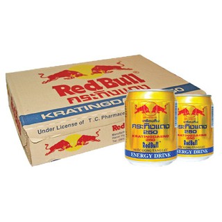Thùng 24 lon nước tăng lực Bò Húc Redbull