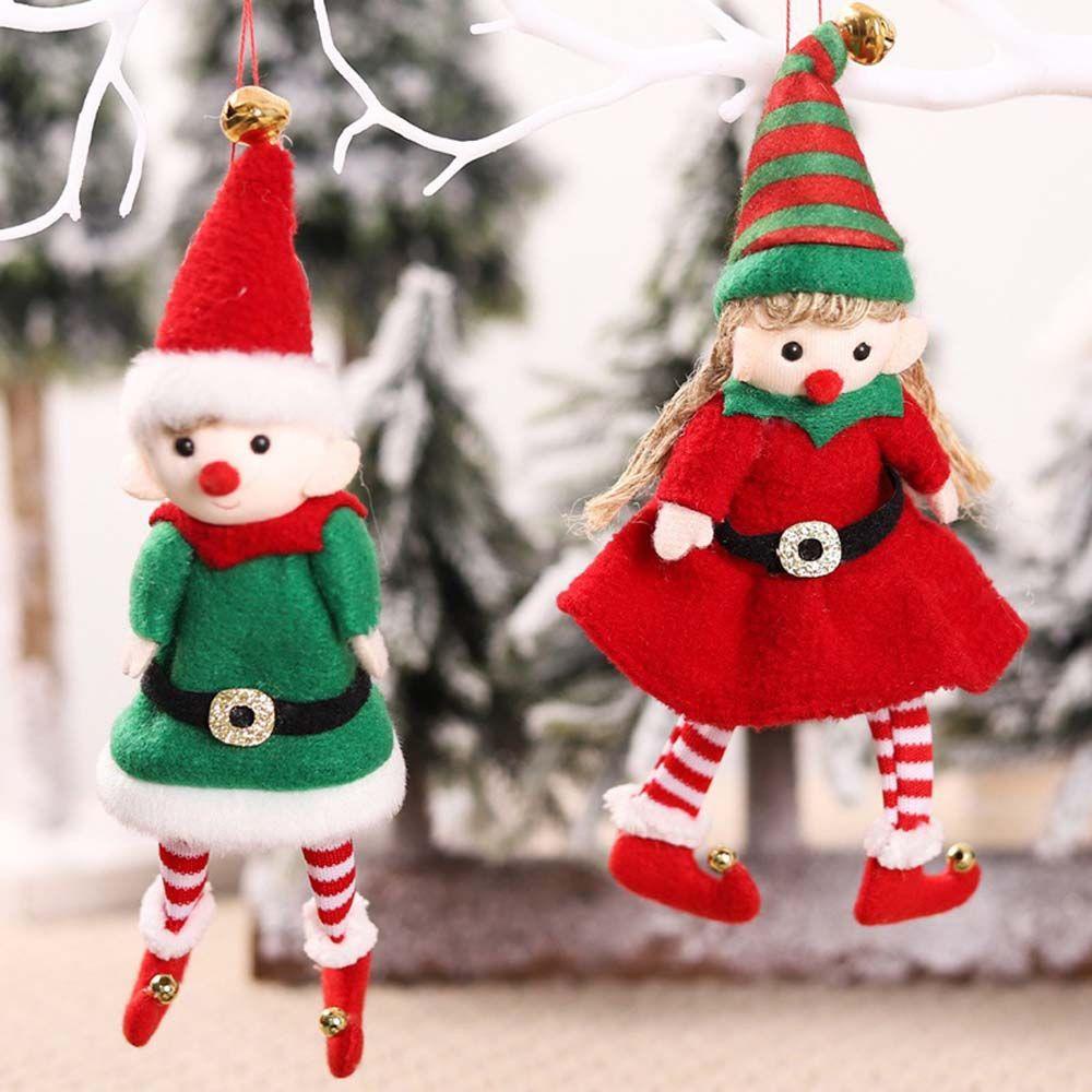 Búp Bê Trang Trí Giáng Sinh Năm Mới Mini Hình Yêu Tinh