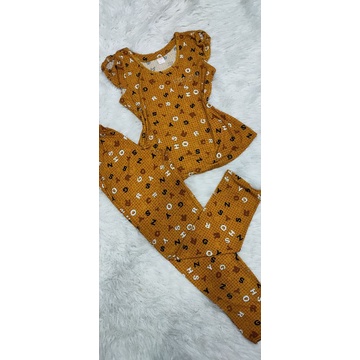 Bộ tay ngắn quần dài thun aty loại 1