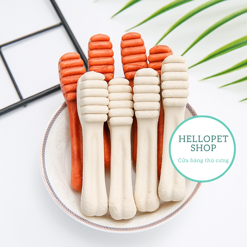 Xương gặm sạch răng Orgo 90g cho chó thơm miệng bổ sung canxi HELLOPET cao cấp H49