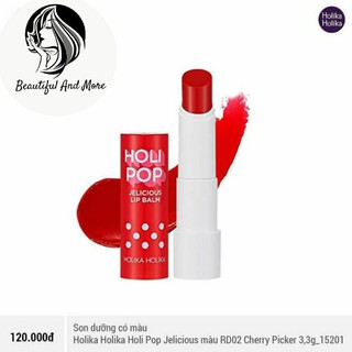 Son dưỡng màu Holika HoliPop Jelicious 3.3g
