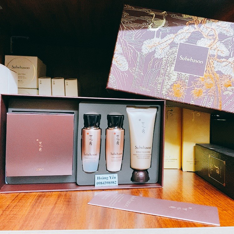 [DATE 2024] Phấn nước thông đỏ Sulwhasoo Radiance Serum Cushion Set