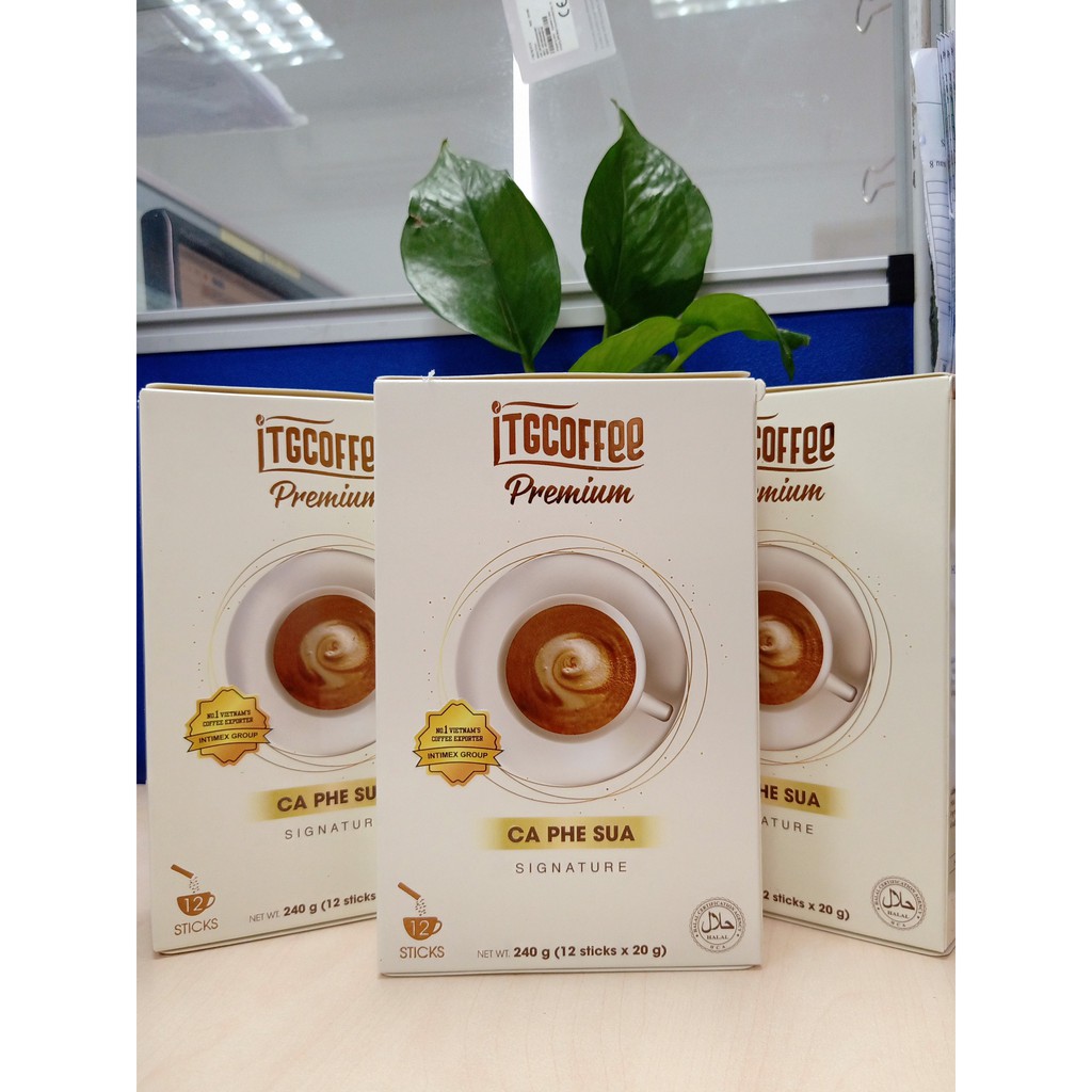 Cà phê sữa Signature - ITGCOFFEE PREMIUM - Hộp 240g
