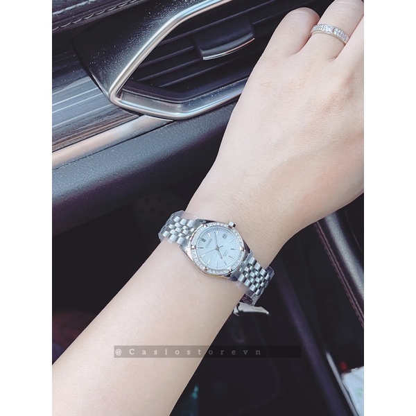 Đồng hồ nữ chính hãng CITIZEN EU6060-55D – NỮ – QUARTZ (PIN) – DÂY KIM LOẠI