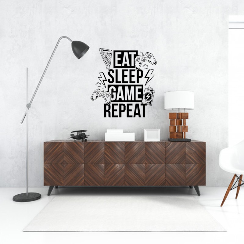Decal Dán Tường Chủ Đề Game 03 | Decal Dán Tường Trang Trí Quán Cafe, Quán Net, Trang Trí Phòng Ngủ