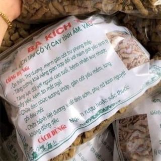 100g -200g -300g ba kích tím khô đã rút lõi