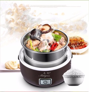 Hộp cơm cắm điện 2 tầng