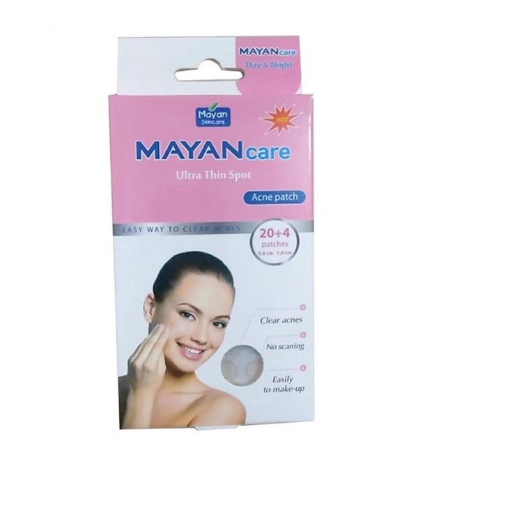 Miếng dán mụn MAYAN care sạch nhân mụn, thêm tự tin