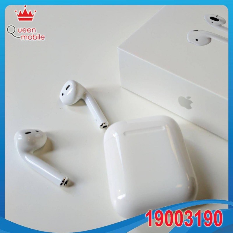 [TRẢ GÓP 0%] Tai nghe Bluetooth Apple AirPods 2 - Sạc Có Dây Hàng Chính Hãng (Like new 99% và trả bảo hành)