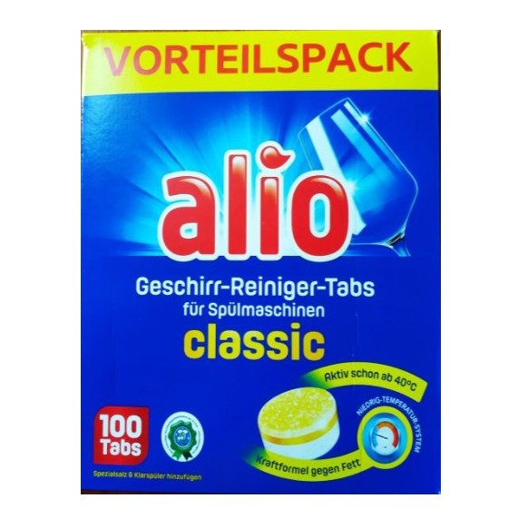 Viên rửa bát Alio 100 viên ( Đức )