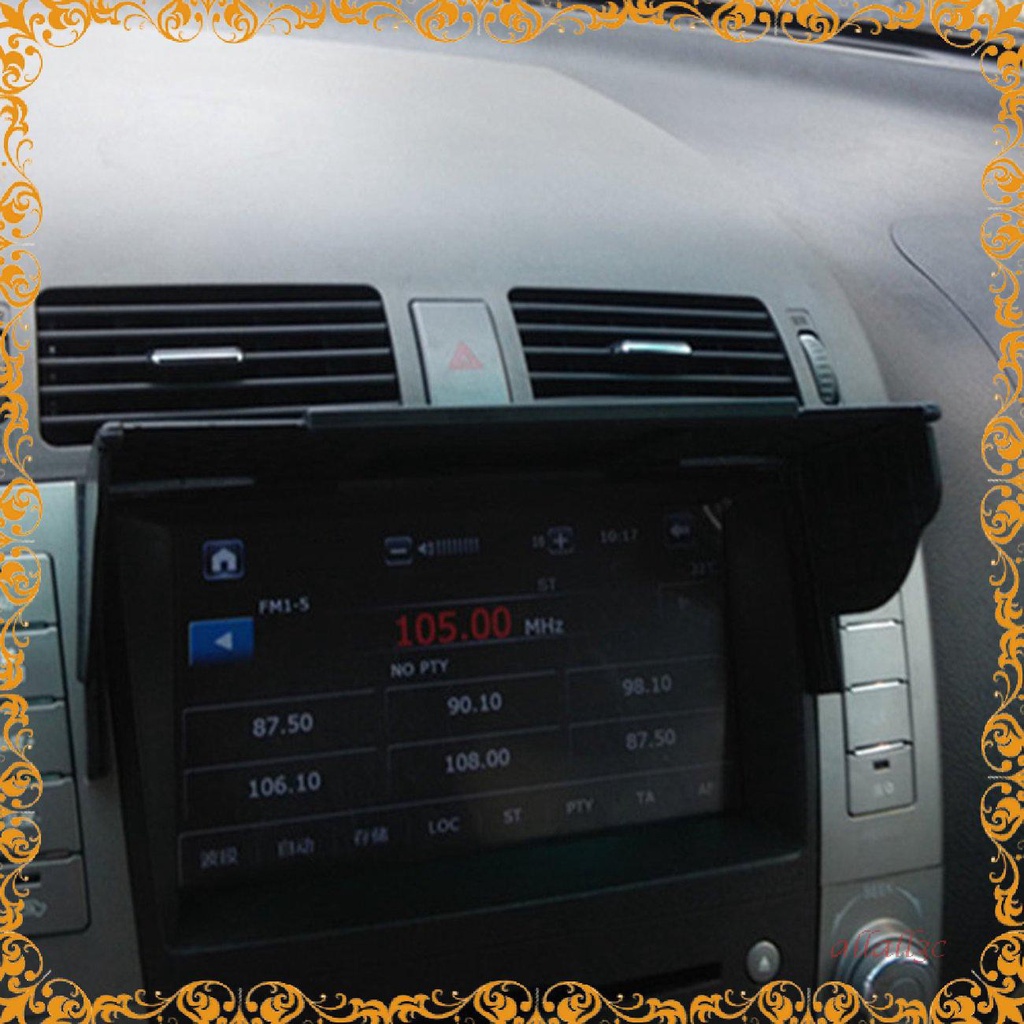 Tấm che nắng bằng nhựa 140mm - 240mm cho màn hình GPS trong xe hơi