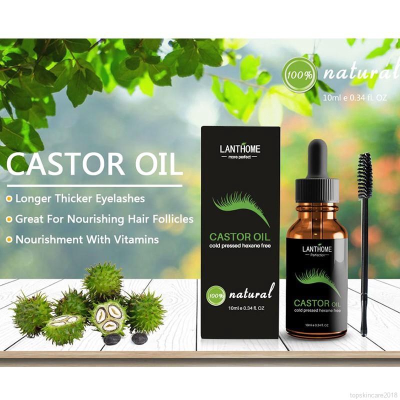 Tinh dầu thầu dầu nuôi dưỡng và kích thích lông mi/ lông mày mọc dày hơn | BigBuy360 - bigbuy360.vn