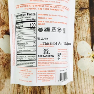 Kỷ Tử Hữu Cơ Terrafertil 170g