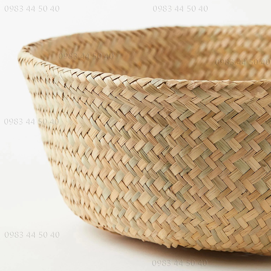 Giỏ cói l Giỏ tụng trồng cây, decor/trang trí sắp xếp nhà cửa.