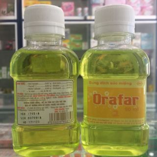 Nước súc miệng Orafar 90ml
