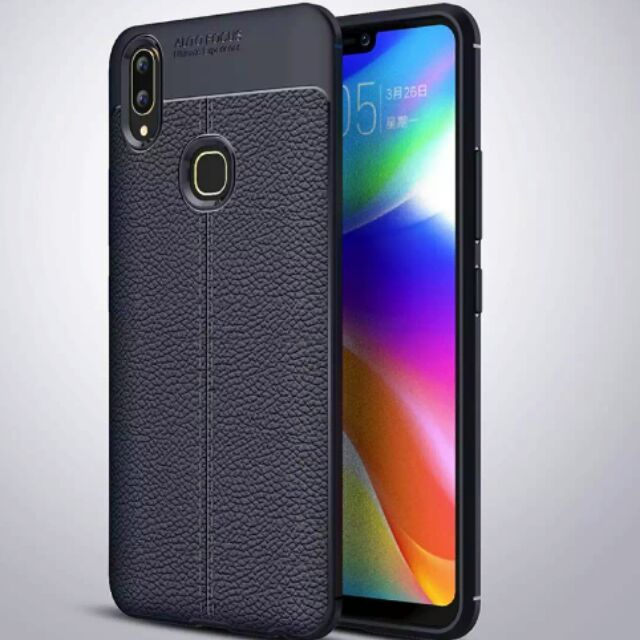 Ốp lưng vivo V9 giả da chính hãng auto focus