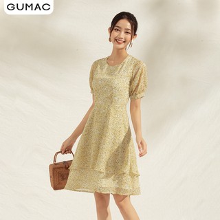 Đầm 2 tầng tay phồng DA1174 GUMAC