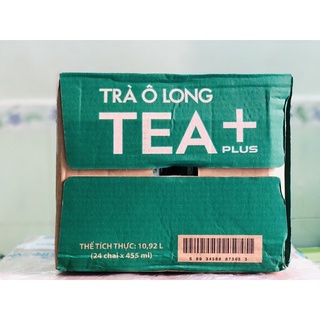 Trà Ô Long Tea Plus 24 chai/Thùng 455ml Chang's Food