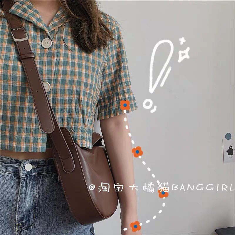 Túi đeo chéo da Bang Girl chất liệu bền đẹp thiết kế hiện đại | BigBuy360 - bigbuy360.vn