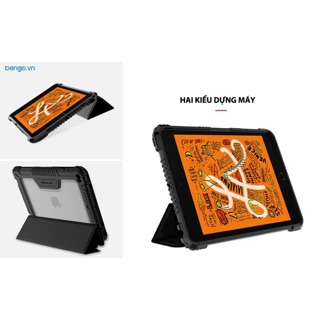 Bao da Nillkin Chống sốc cho iPad Mini 4 Chính hãng - Có khay để bút