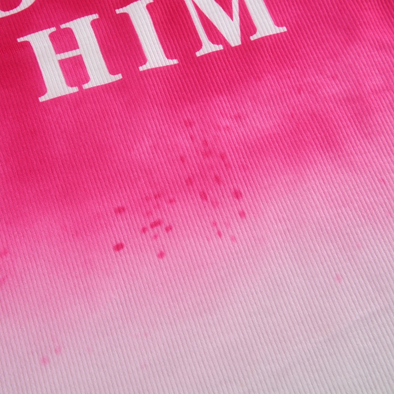 Áo Tank Top Cổ Tròn In Chữ Màu Gradient Phong Cách Thời Trang Đường Phố Cho Nữ