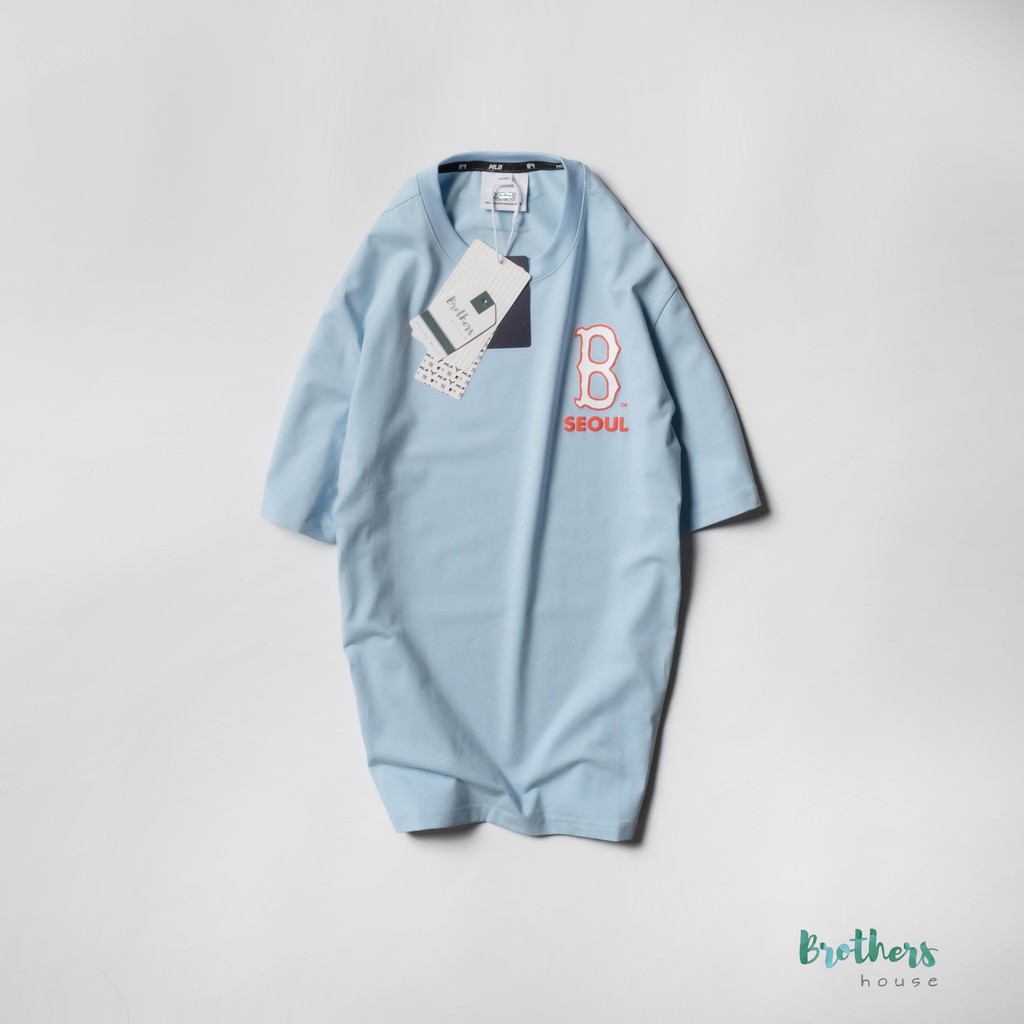 |Cao cấp| Áo thun M.L.B City Exclusive Seoul vải cotton co giãn, lên dáng chất lắm nha