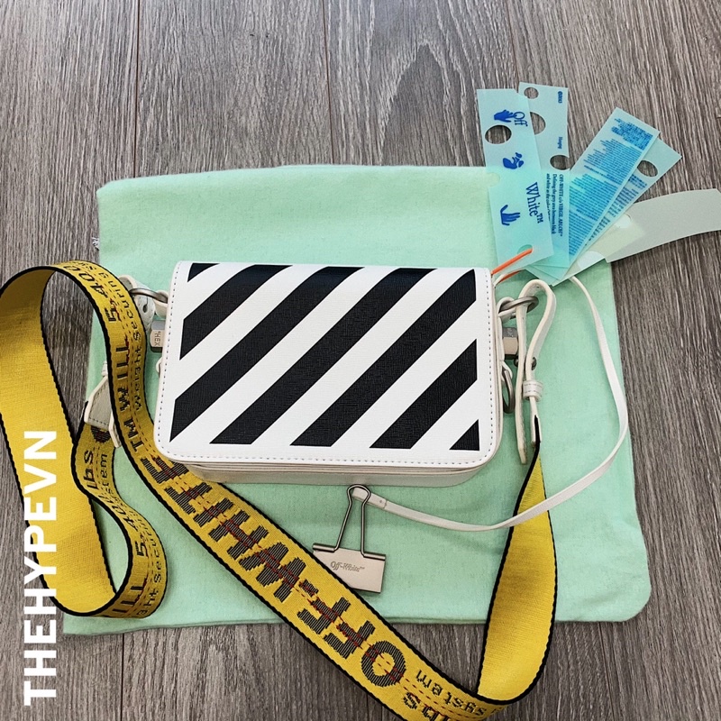 OFF-WHITE  BAG - Túi Oblique Stripes Mini