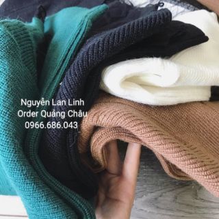 Áo len cổ ren ( ảnh thật )