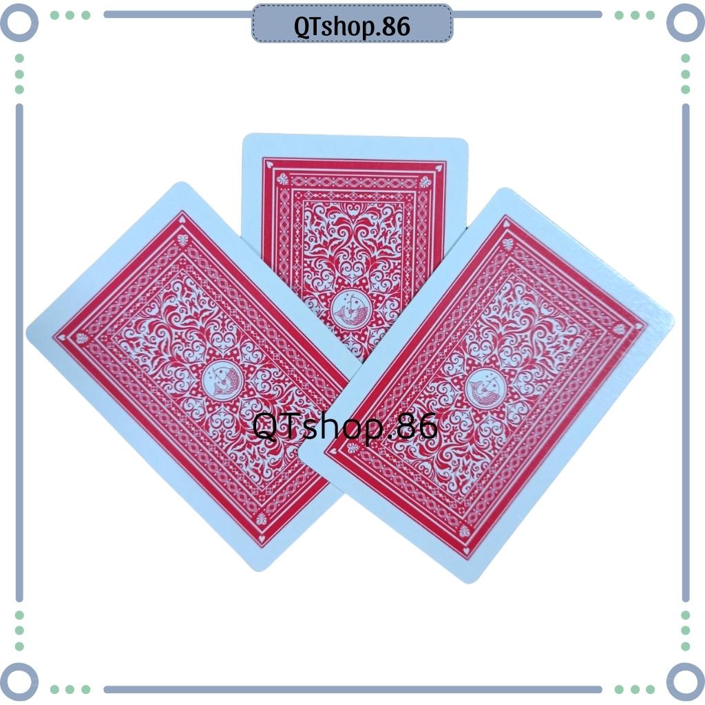 (Xả kho) Bộ bài tây Cá chép, tú lơ khơ đỏ , poker hoa văn đẹp