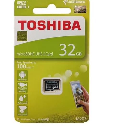 TOSHIBA Thẻ Nhớ Micro Sdhc UHS-1 32GB Class 10-32GB M203