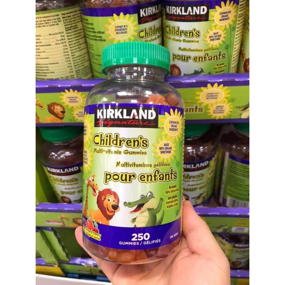 Vitamin tổng hợp dành cho trẻ biếng ăn, chậm lớn Kirkland 250v