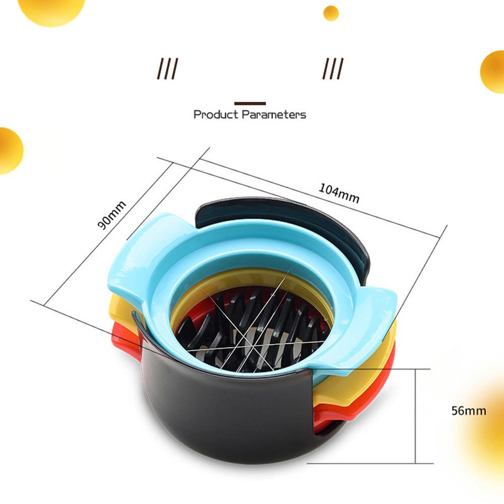 Dụng Cụ Cắt Lát Trứng Đa Năng Với 3 Kiểu Dáng Khác Nhau