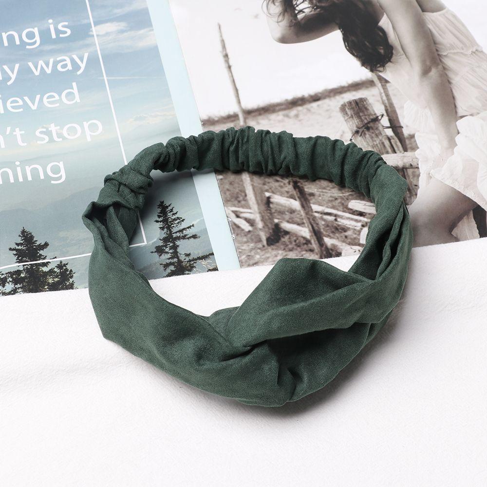 Băng Đô Thắt Nút Co Giãn In Họa Tiết Thời Trang Cho Nữ