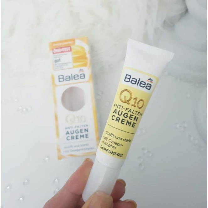 Kem dưỡng mắt Balea Đức tinh chất Q10 15ml làm mờ nếp nhăn, chống lão hoá - Shop Viloet