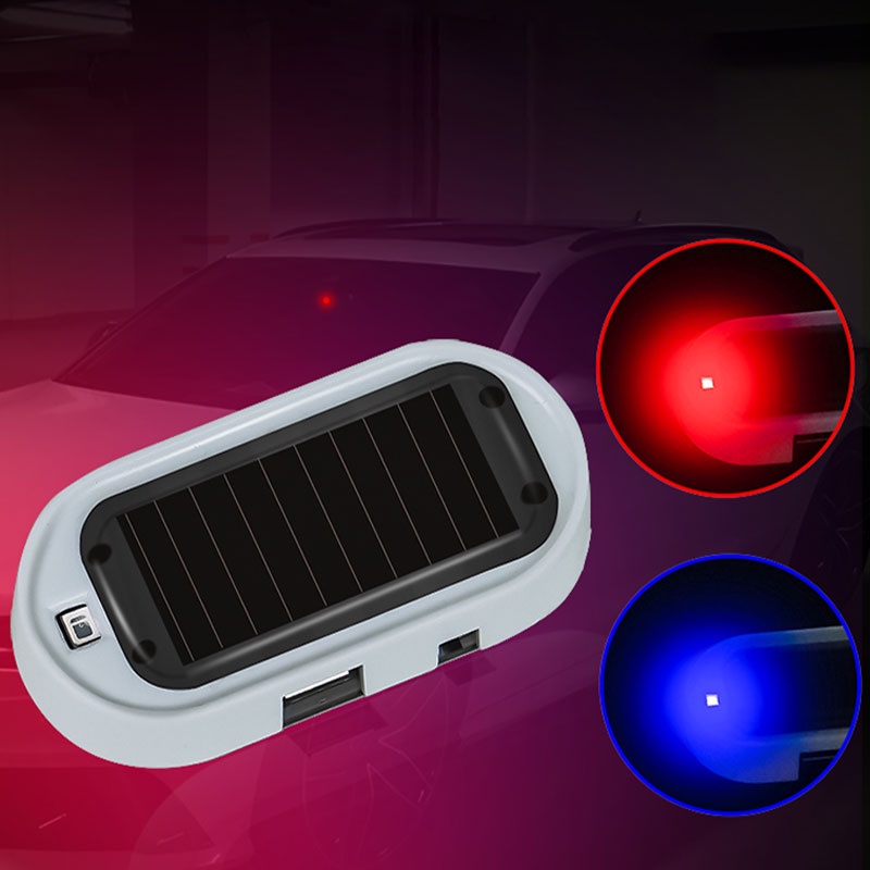 SEAMETAL Đèn LED Cảnh Báo Chống Trộm Không Dây Sử Dụng Năng Lượng Mặt Trời