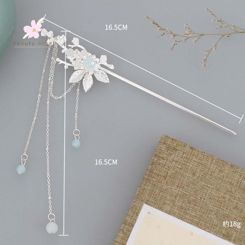 Trâm Cài Tóc Hình Hoa Đính Đá Nhiều Màu Sắc Thời Trang Cho Nữ