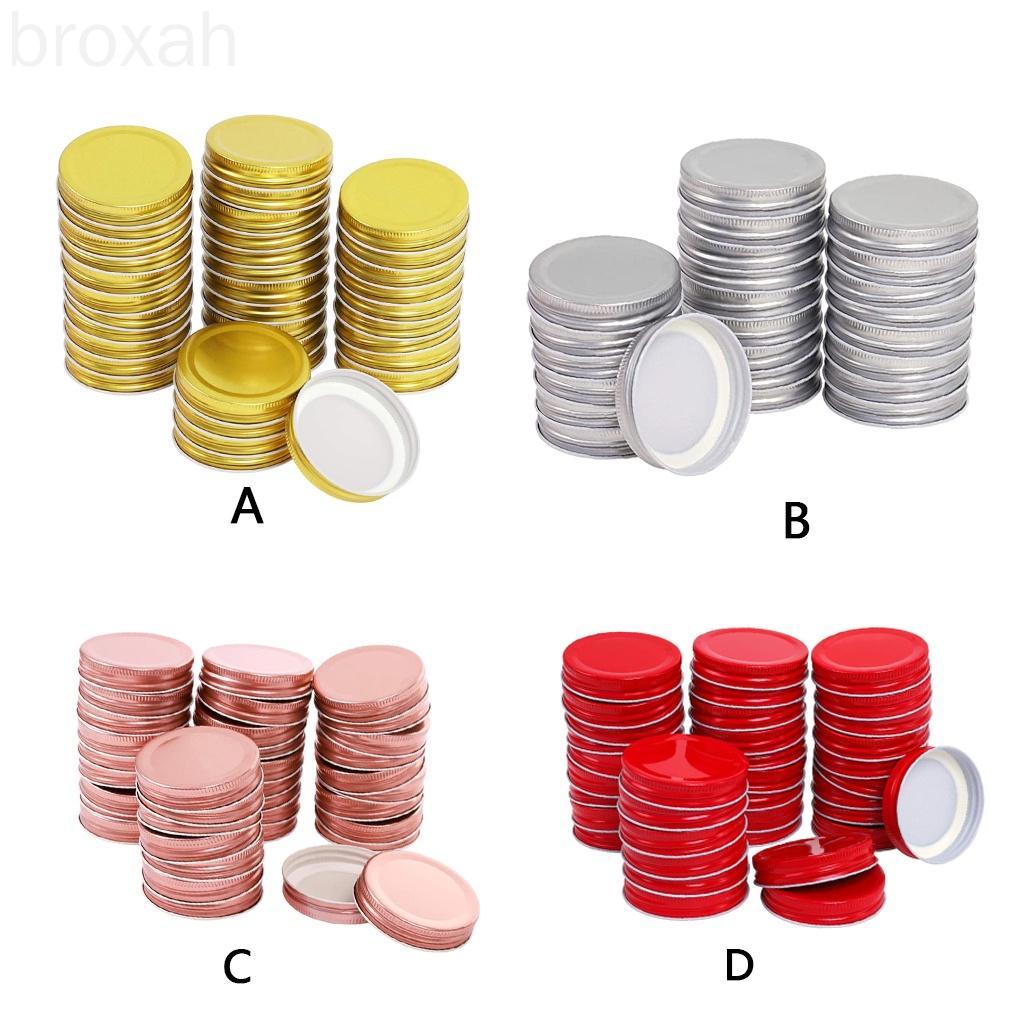 Set 12 Nắp Đậy Bình Nước 70mm Bằng Kim Loại Chống Rò Rỉ Tiện Dụng