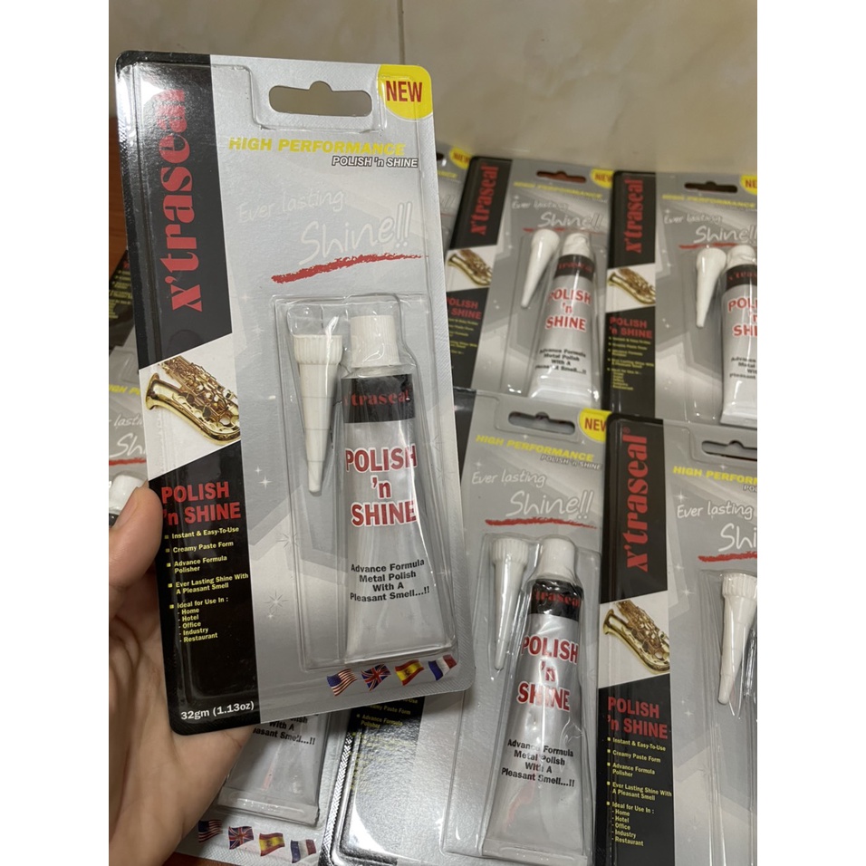 Kem Đánh Bóng Kim Loại,Inox[Hàng chính hãng Xtraseal Malaysia]