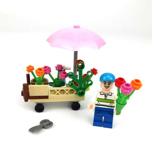 Bộ Đồ Chơi Lego Xếp Hình Thành Phố Hoa Cho Bé