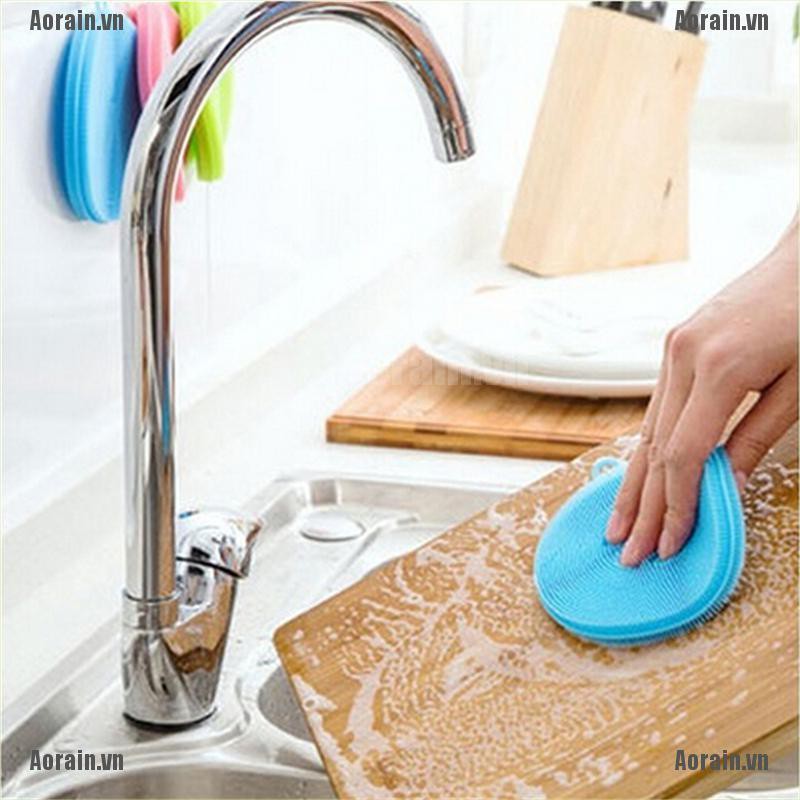 Miếng rửa chén silicone kháng khuẩn chất lượng cao