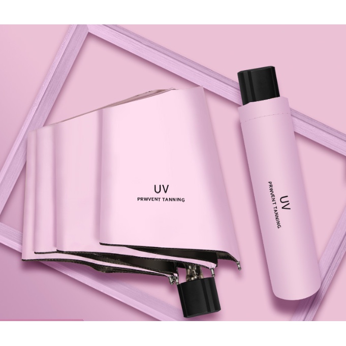 Ô Dù Che Mưa Nắng Gấp Gọn Chống Tia UV