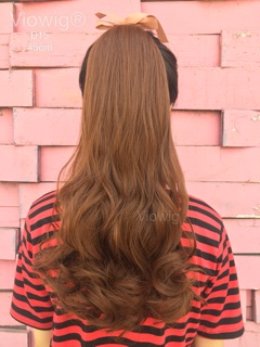 [CAO CẤP] <HÌNH THẬT>Tóc cột xoăn 45cm-D15