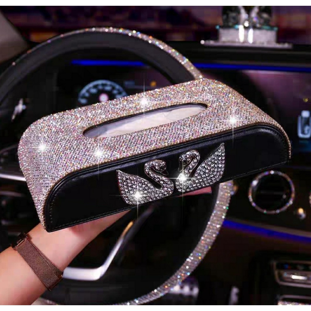 Đồ trang trí nội thất ô tô Phụ kiện ô tô Đính Đá dễ thương cá tính sáng tạo