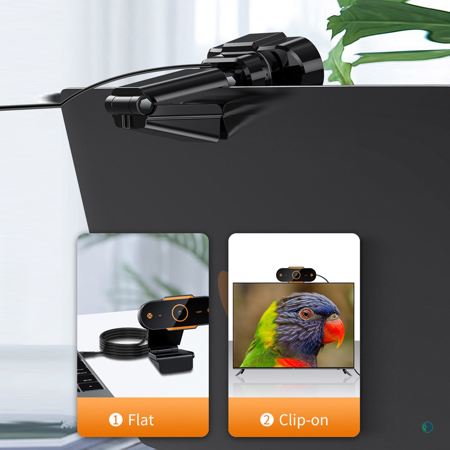 Webcam B-F (Hàng Có Sẵn) Cho Game Logitech 60fps 1080p