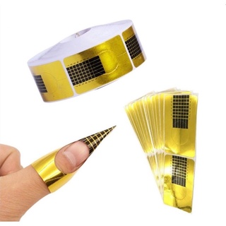Cuộn Form 500 Móng Đắp Gel, Đắp Bột