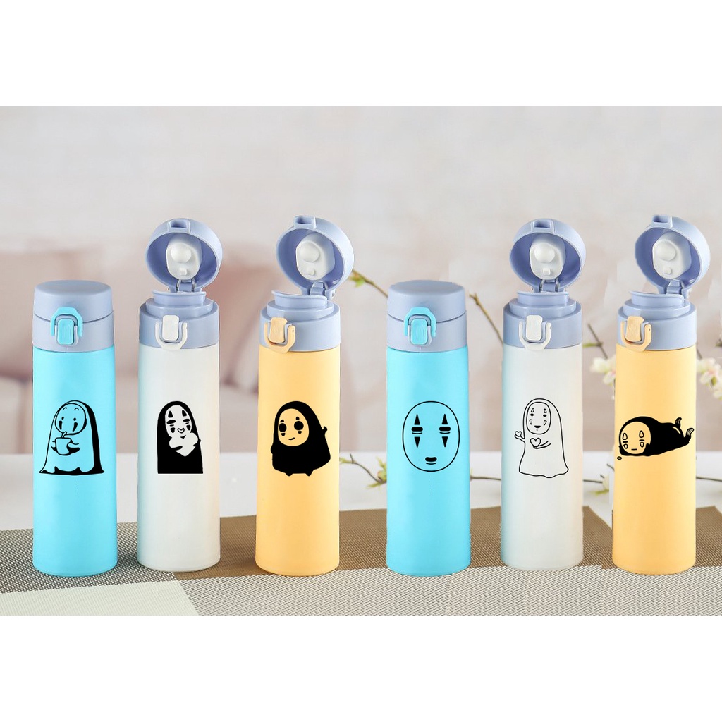 bình nước 2 lớp vô diện B2DC6 dễ thương cute hoạt hình 400-500ml