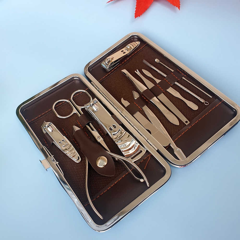 Bộ kiềm cắt móng tay chân tiện lợi (12 dụng cụ)