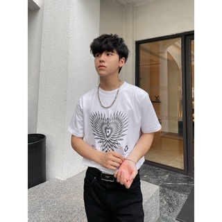 Áo ZOMBIE® Heart Tee in White